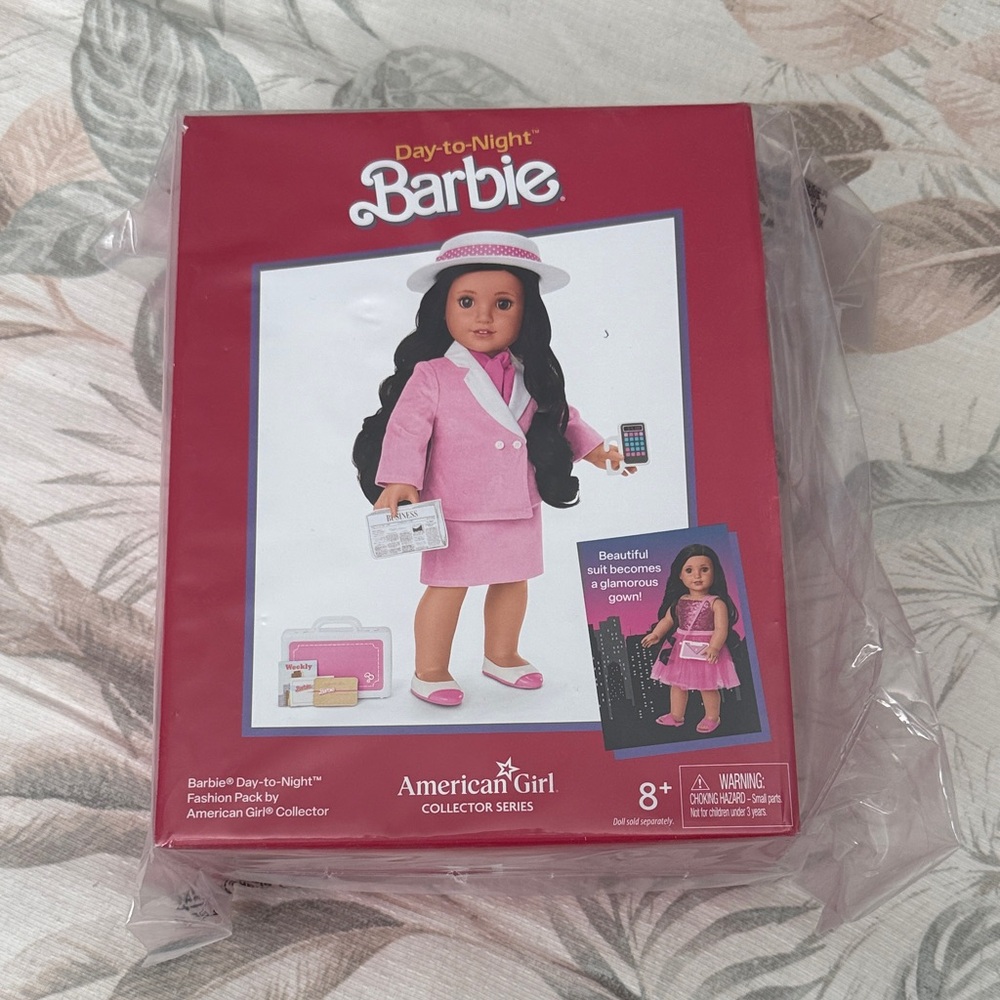 American Girl Barbie Day-to-Night Pink Suit Set